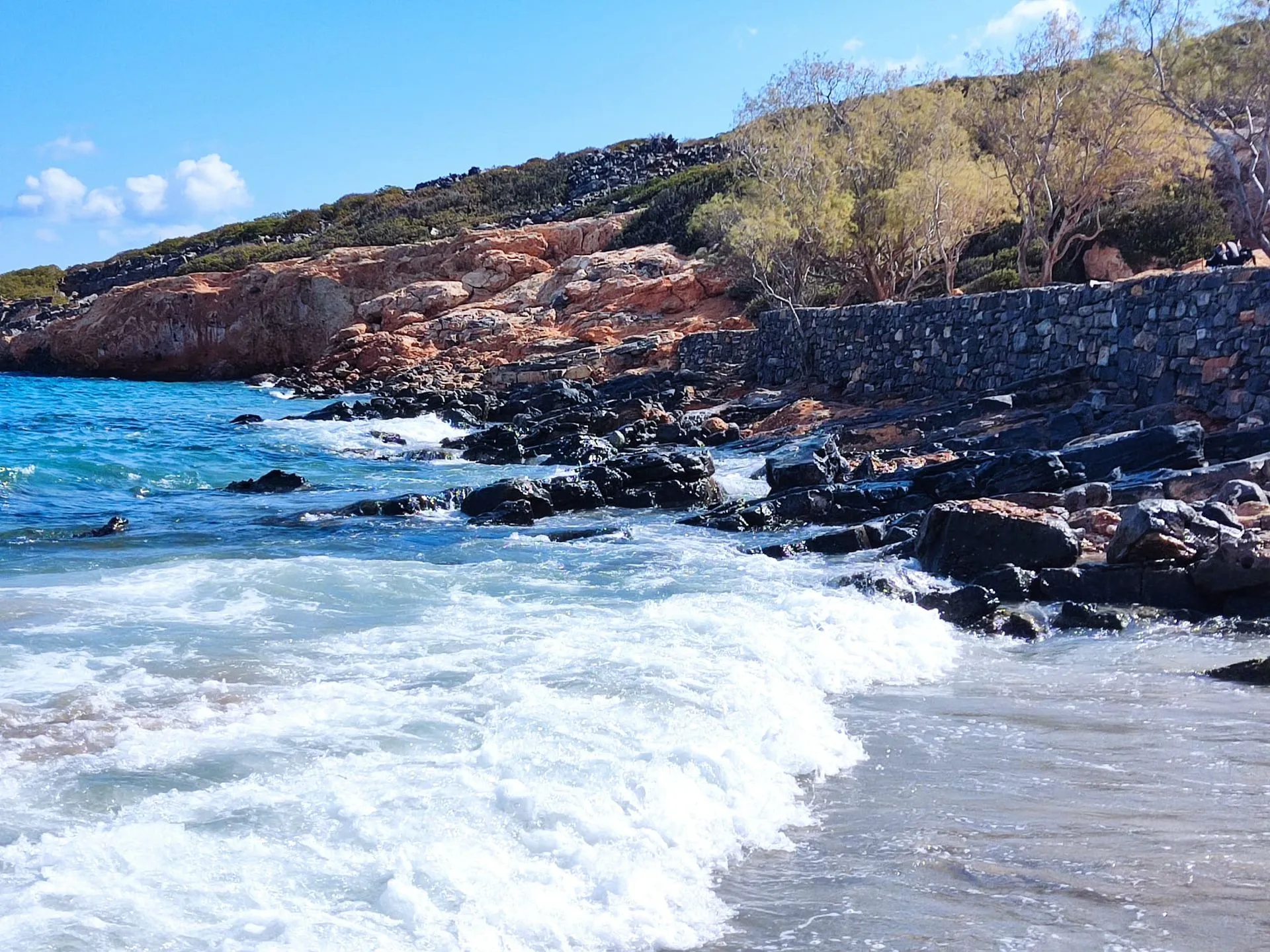 Eine Mediterrane Küste.